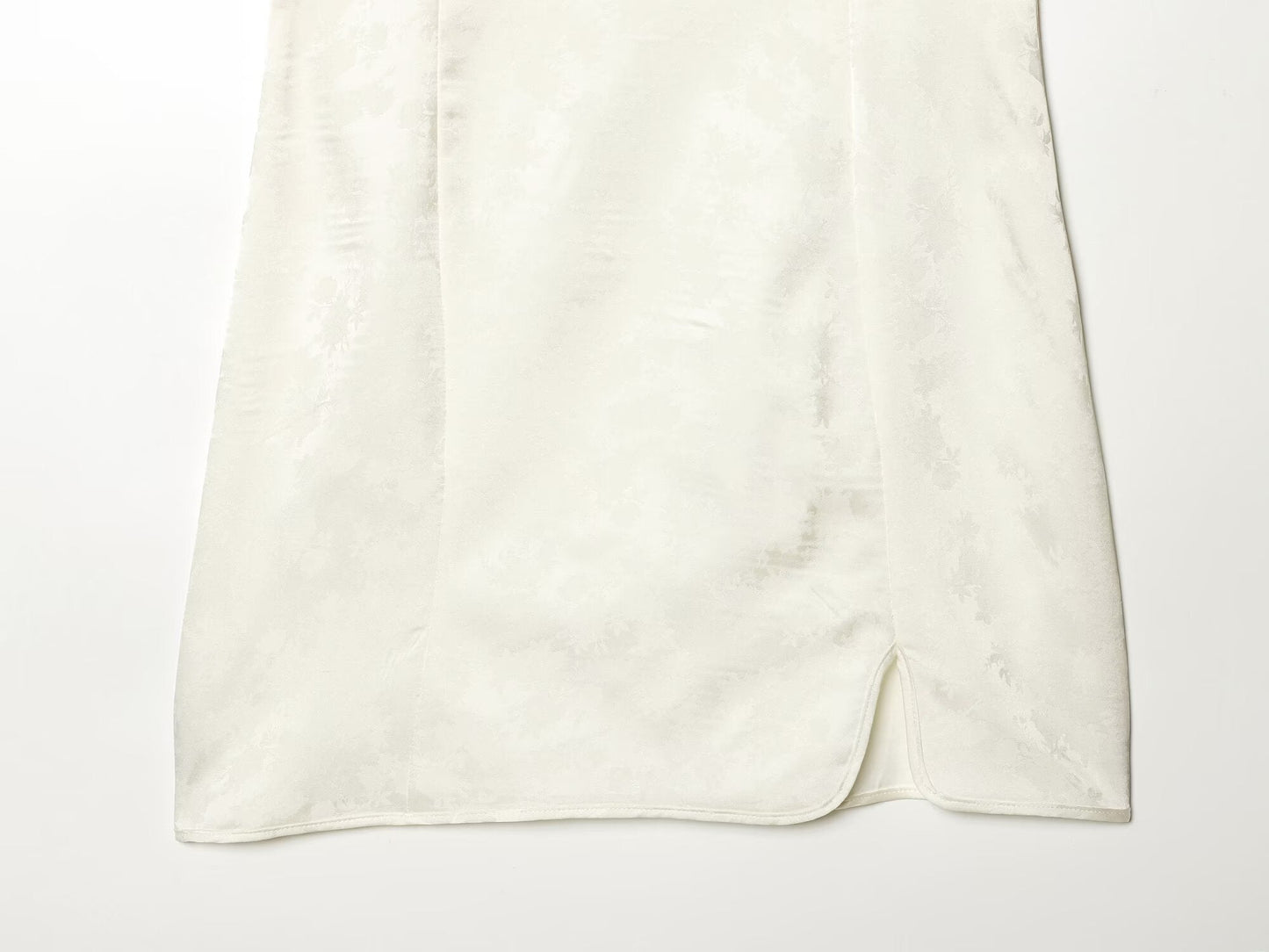 Women's standing collar jacquard mini dress