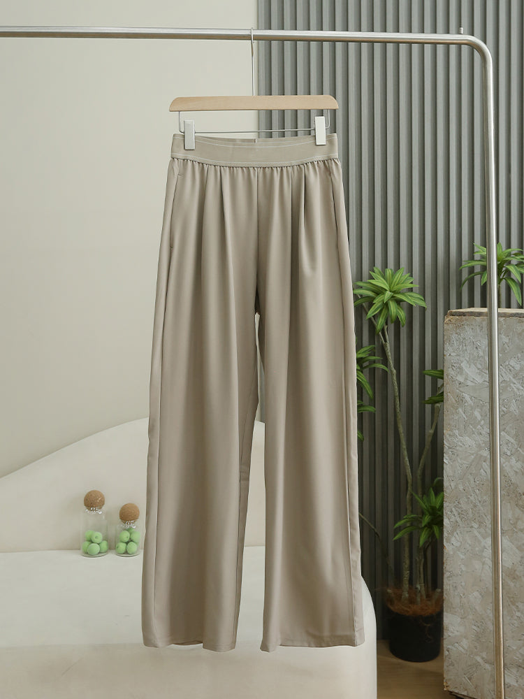 Ladies' New Yoga High Waist Ladies' Yoga Casual Straight Pants