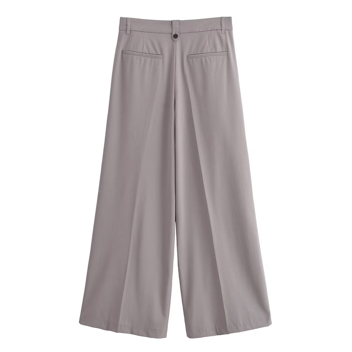 Women's loose double pleated casual pants