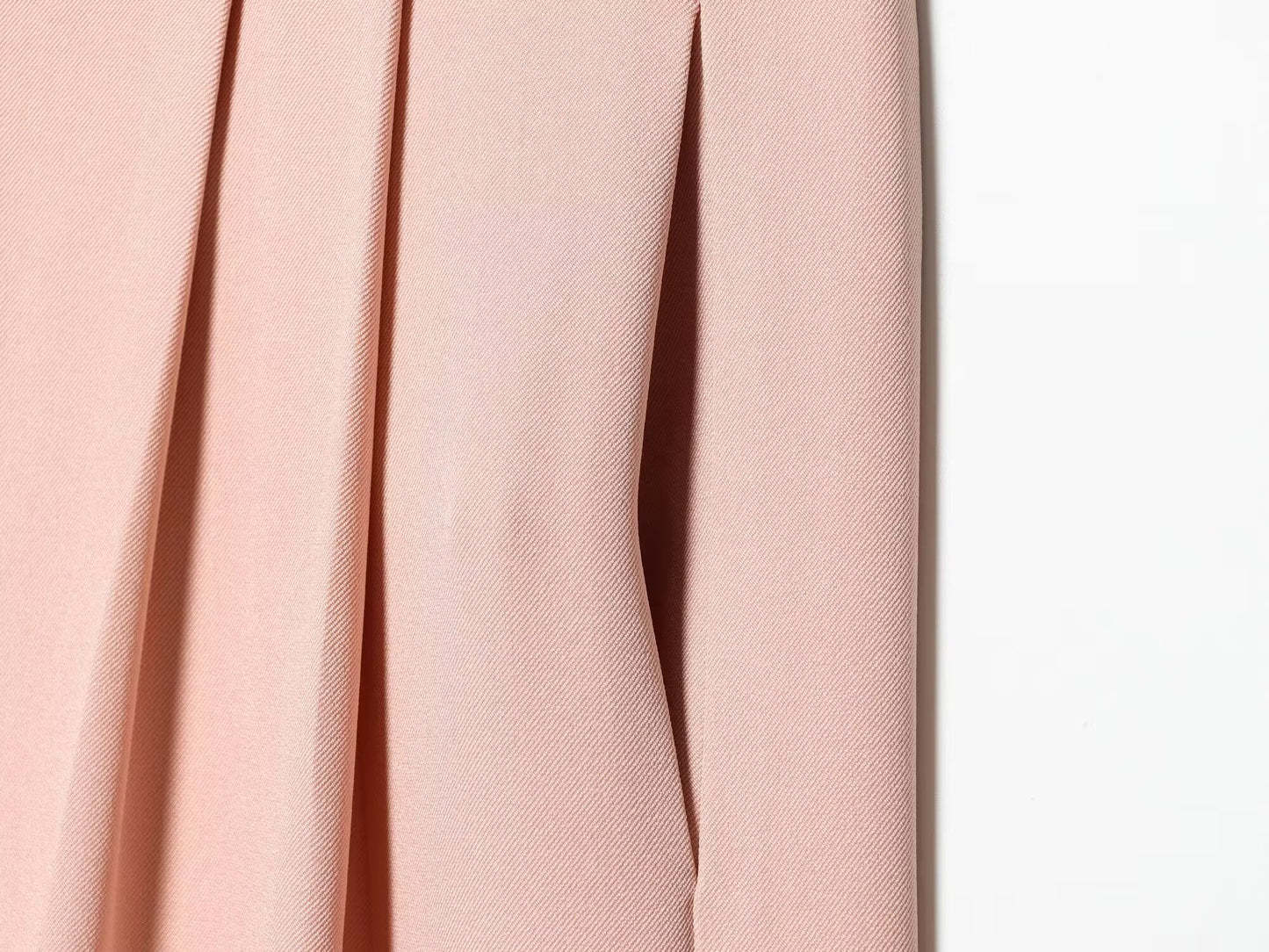 Women's loose pleated wide leg pants