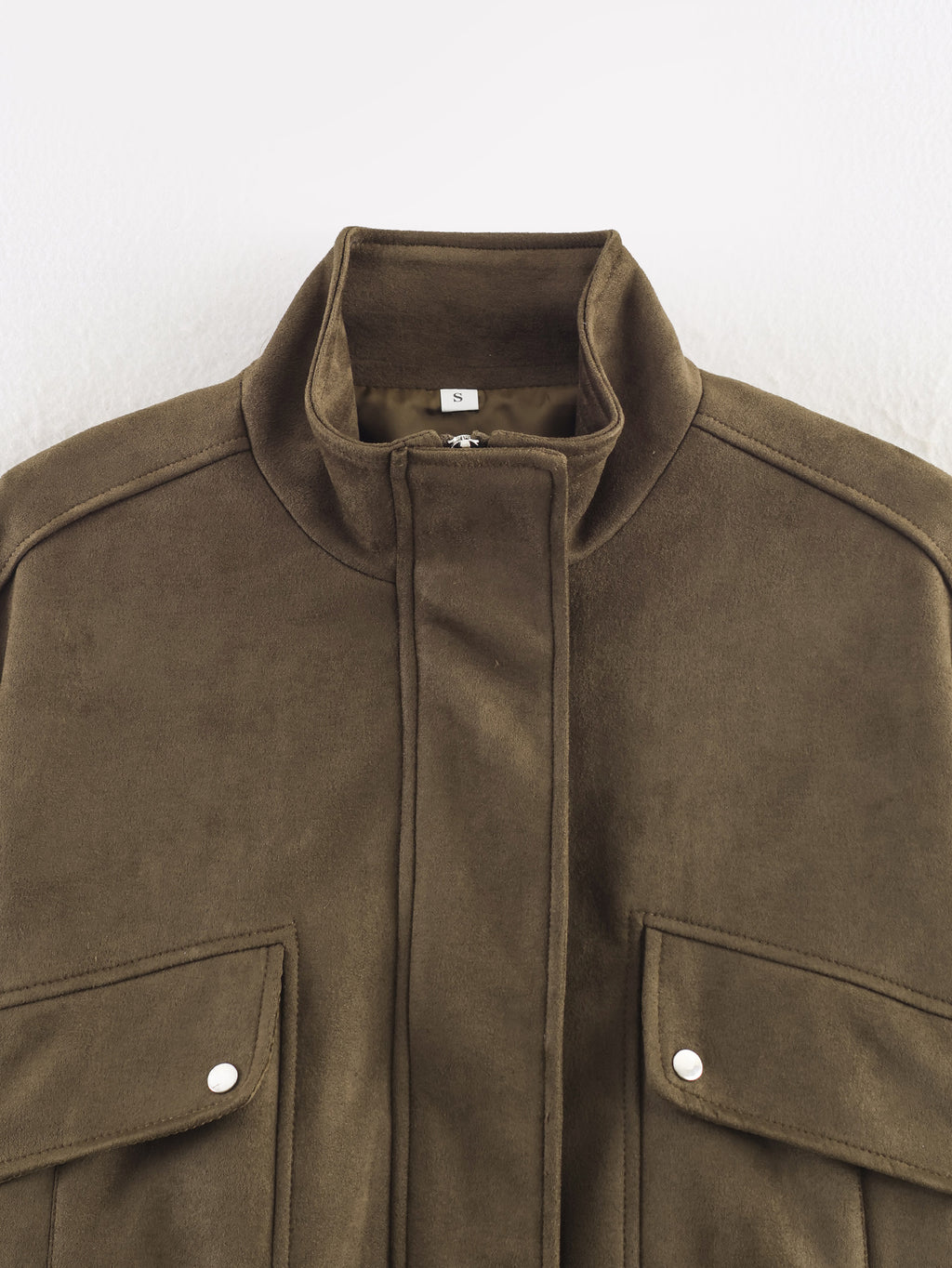 Women 2025 New stylish suede jacket