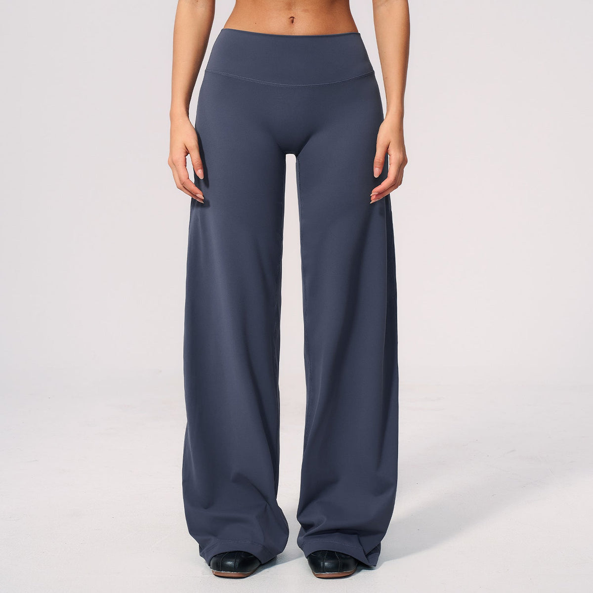 Women's new sanding slim pants loose wide-leg casual pants