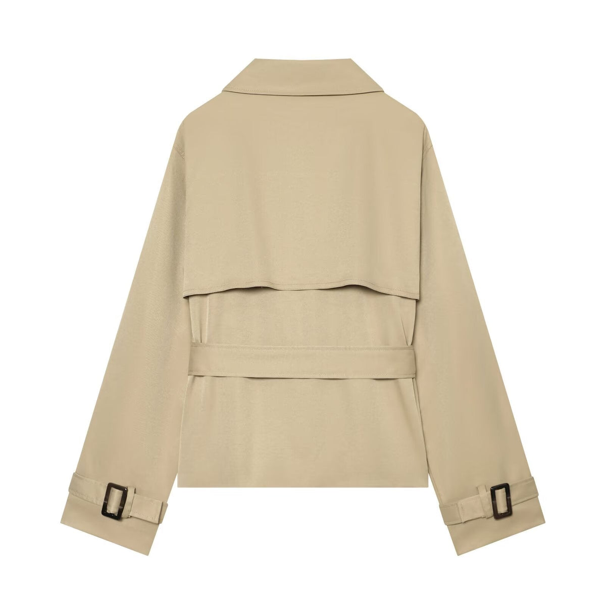 Women's with belt trench coat style jacket Coat