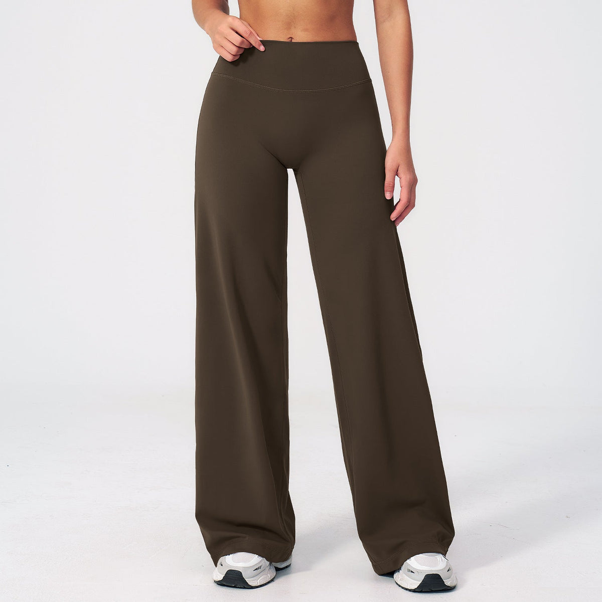 Women's new sanding slim pants loose wide-leg casual pants