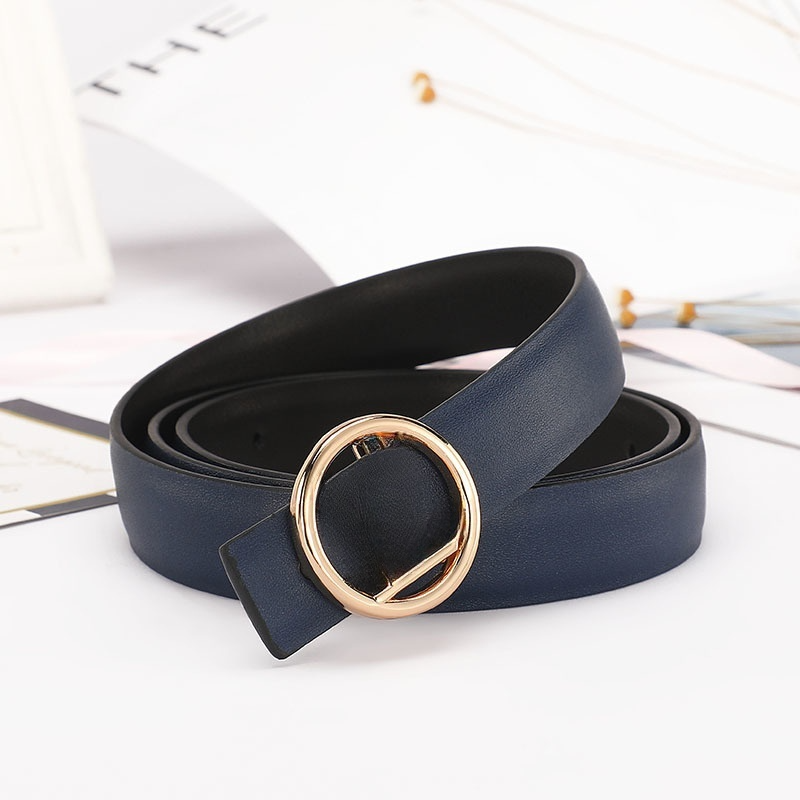 Women's New Casual Joker Multicolor Diamond-encrusted Decorative Belt Belt with A Box