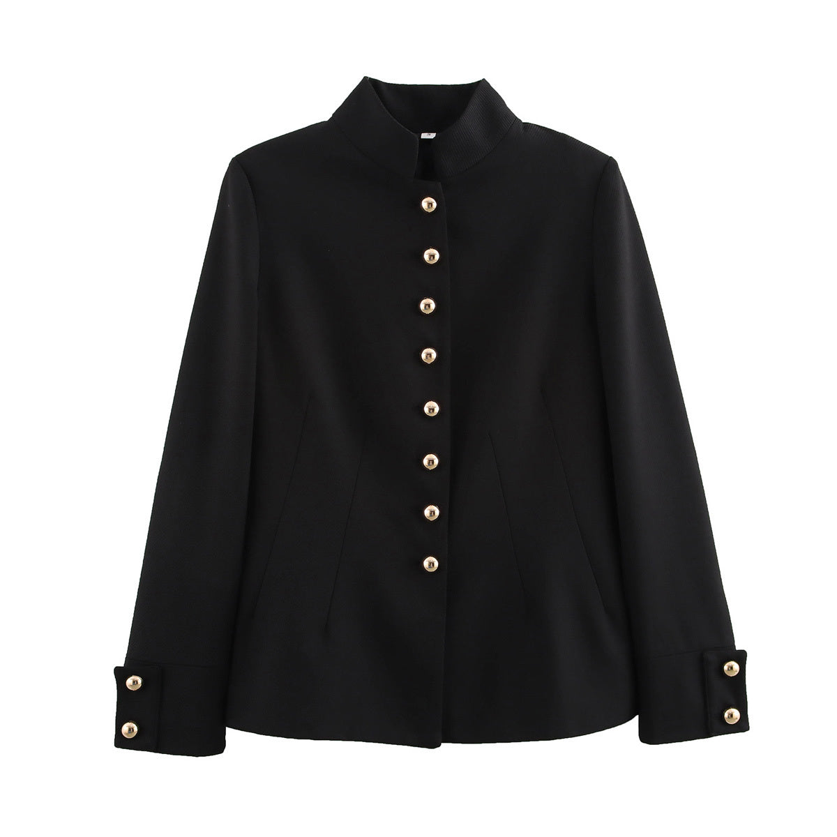Women 2025 New stand-up collar Blazer Coat