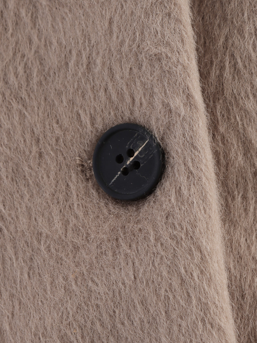 Women 2025 New Wool blend crew neck coat