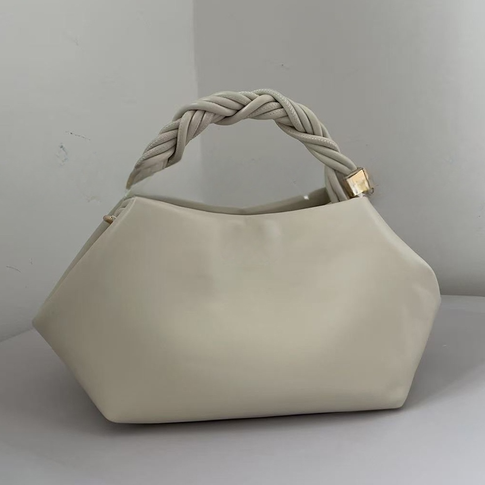 Women's New Woven Hexagon Hand Bill of Lading Shoulder Crossbody Bag