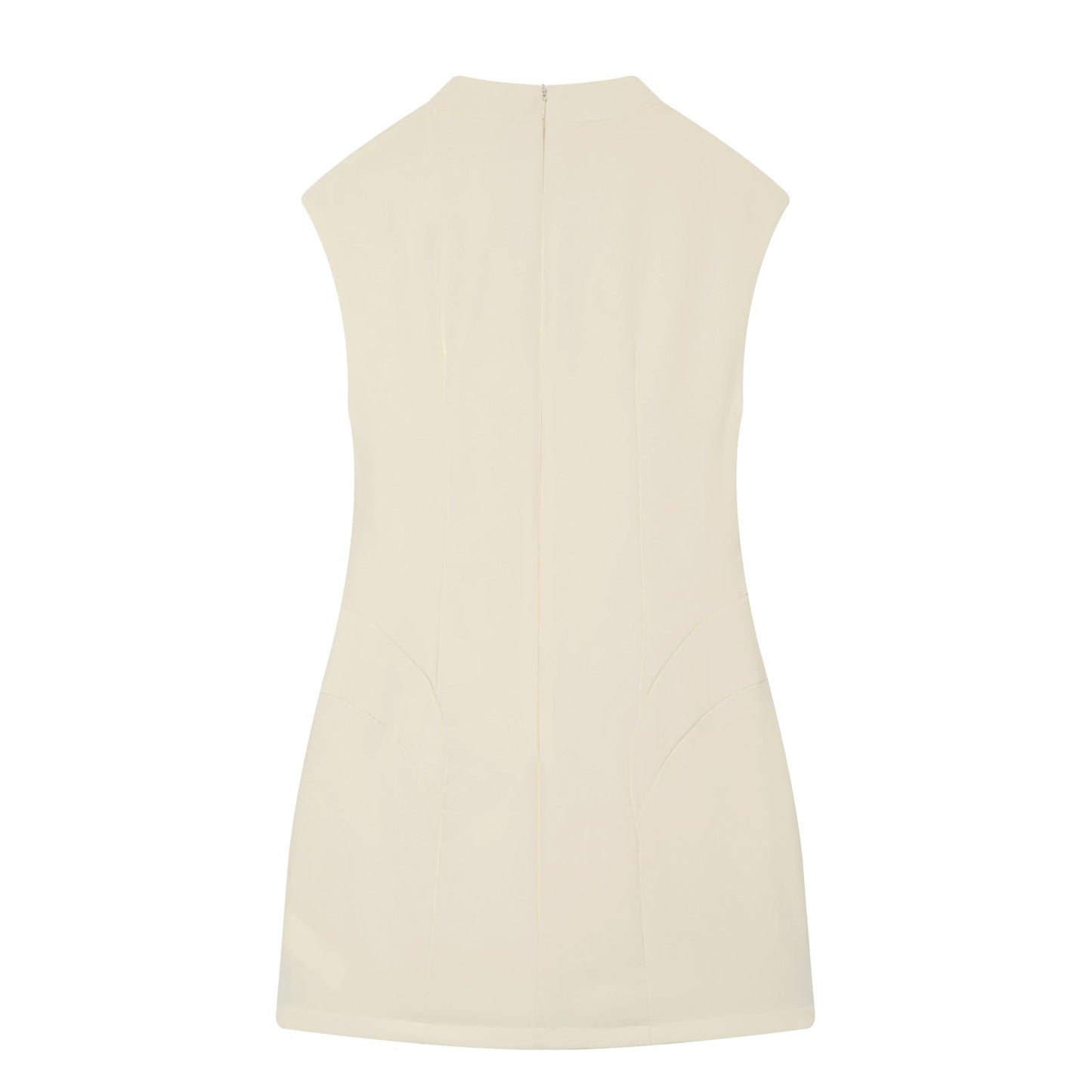 Women's opening design slim mini dress