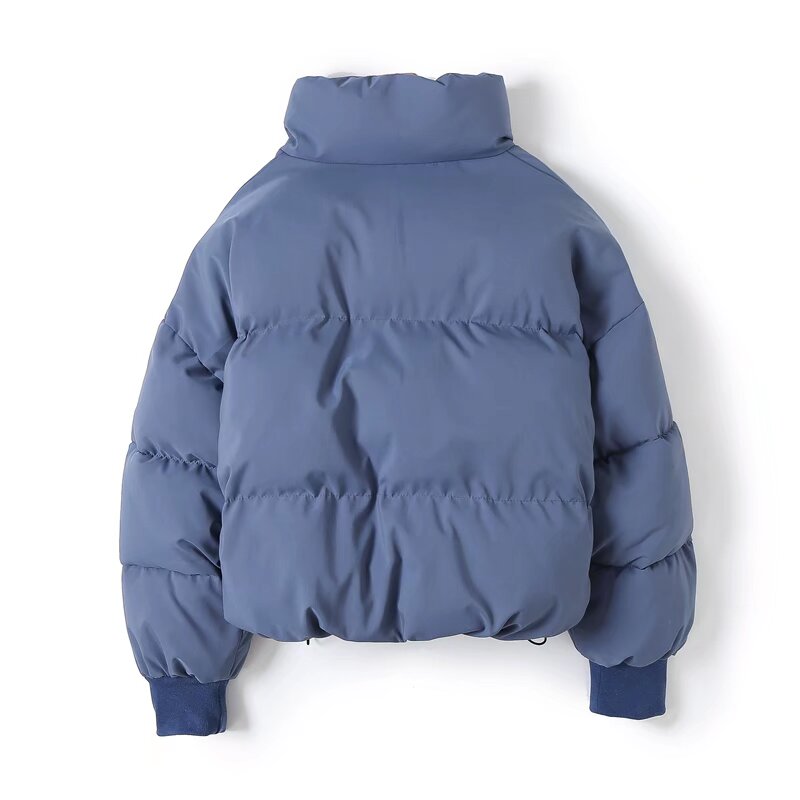Women's thick warm standing collar cotton jacket Coat