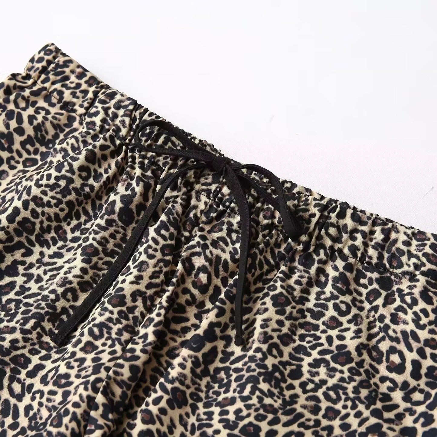 Women's animal striped printed shorts