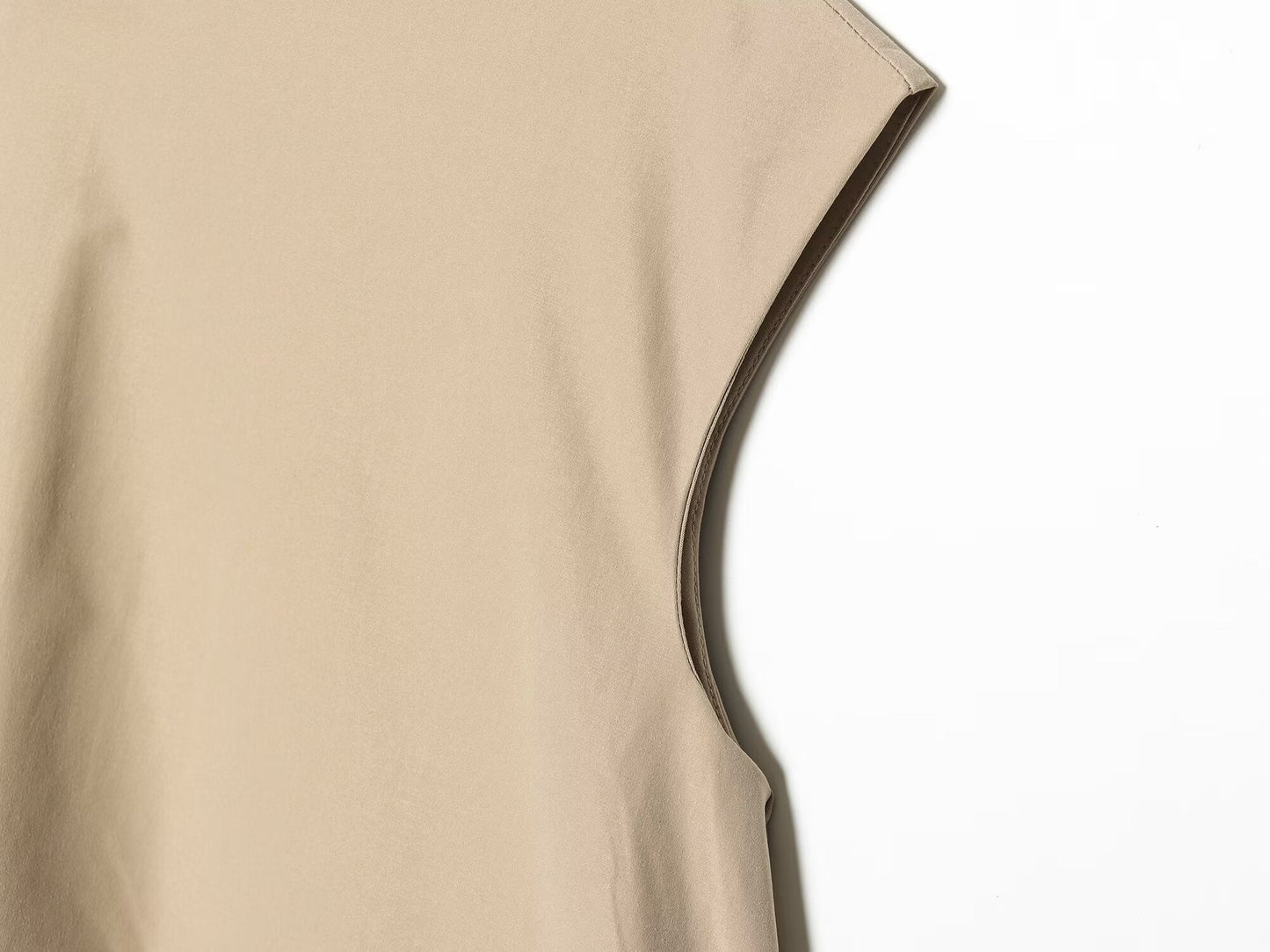 Women's loose O Neck mini dress