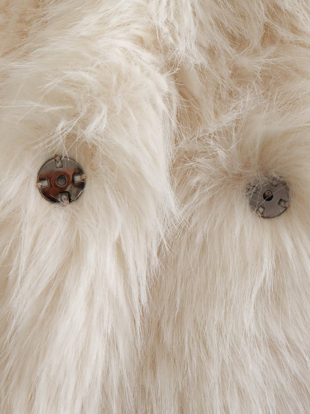 Women 2025 New Faux fur coat with large lapel