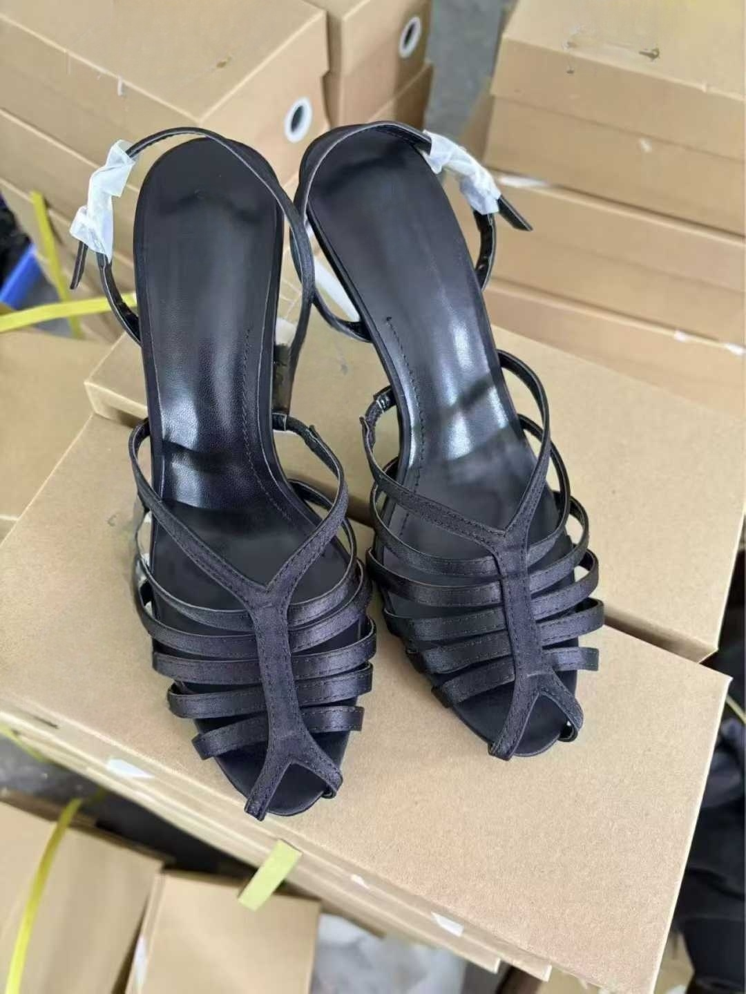 2026 New Women's Elegant High Heels with Closed Toe and Back Strap - Women's Sandals
