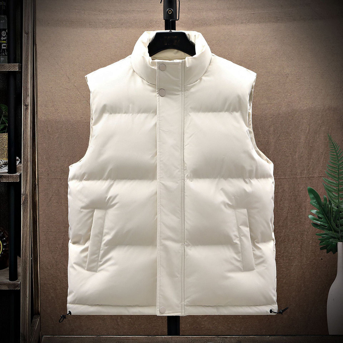New padded warm cotton-padded vest coat