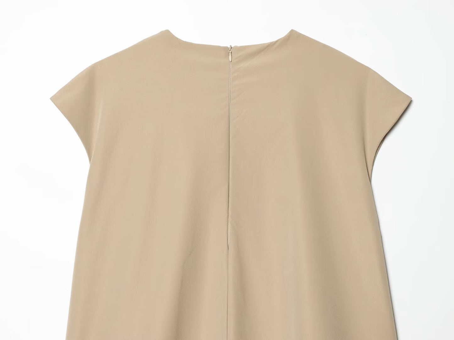 Women's loose O Neck mini dress