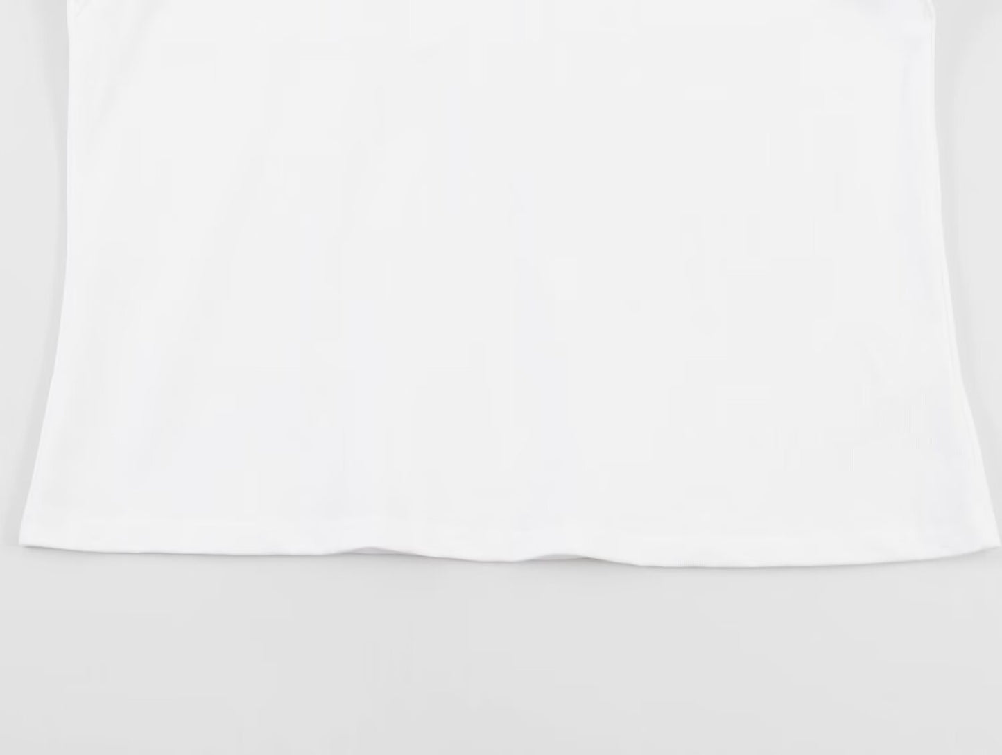 Women's Round-Neck Embroidered T-Shirt