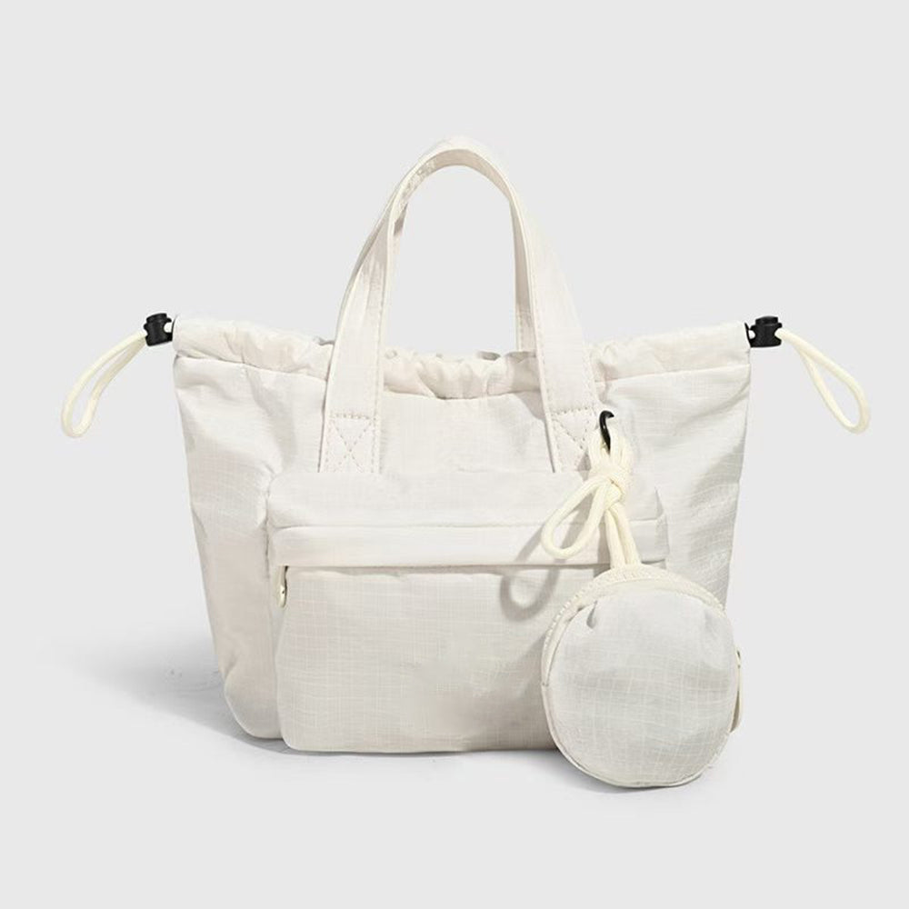 Women's new leisure drawstring design portable messenger bag