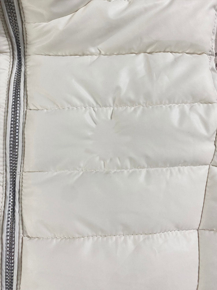Women 2025 Winter New Zippered sleeveless vest with pockets