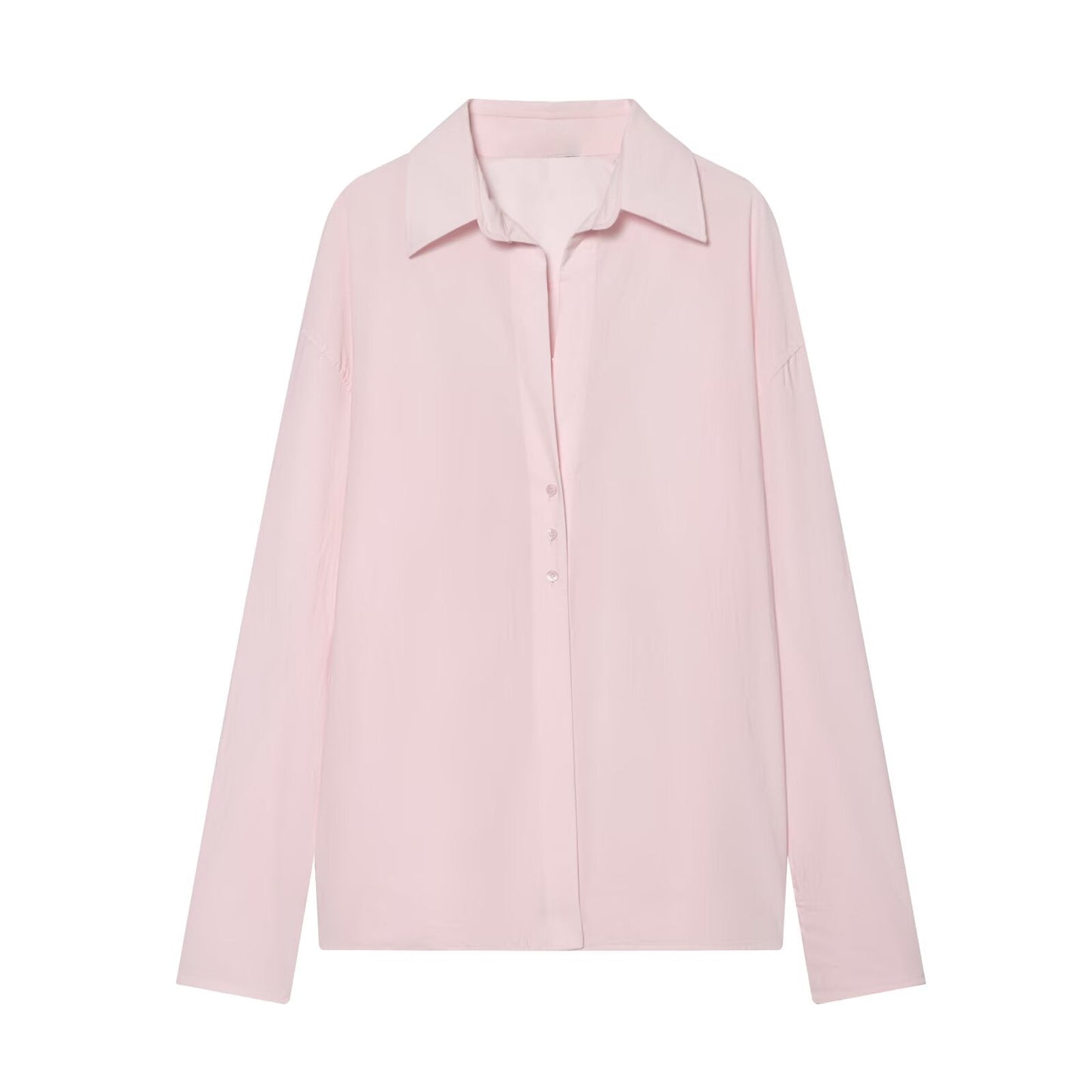 Women's bow decoration loose shirt
