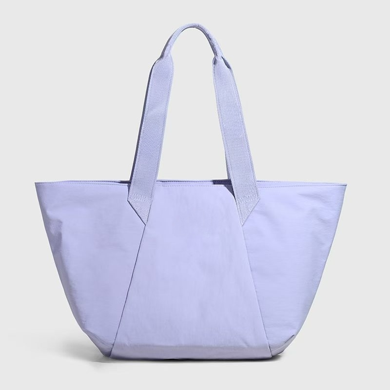 Women's new leisure large-capacity zipper portable shoulder bag