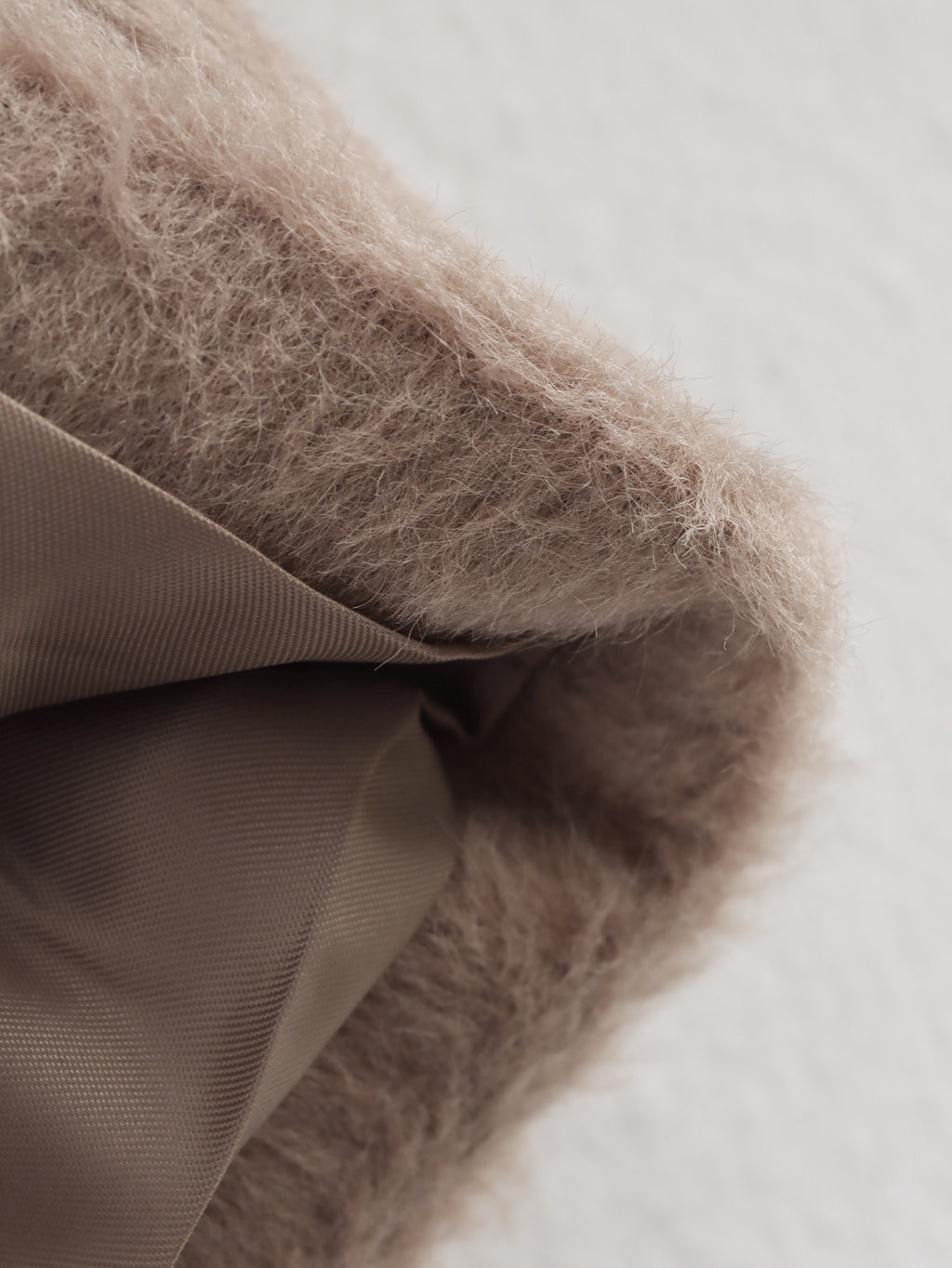 Women 2025 New Wool blend crew neck coat