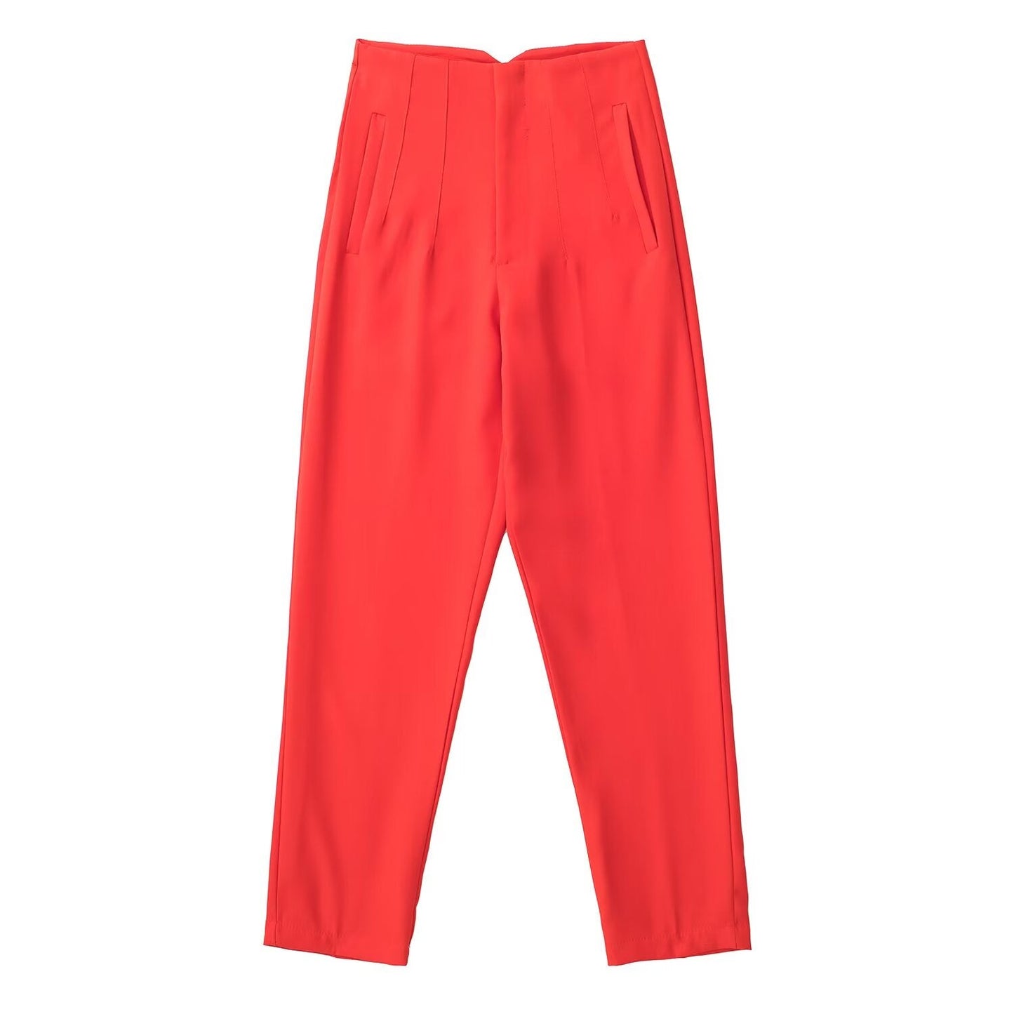 2026 Women's multi-color pleated high waisted pants