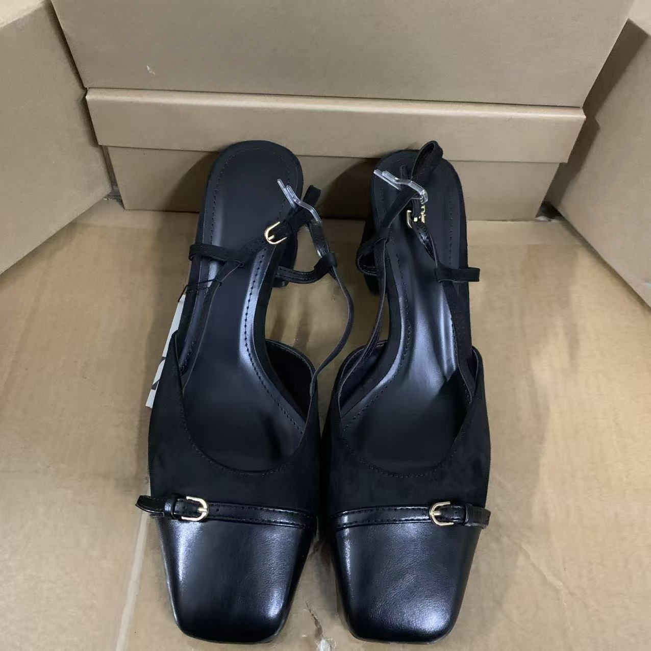 2026 New Style Sandals High-Heeled Square-Heeled Women's Sandals