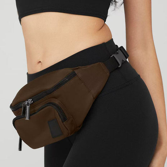 Men's and Women's New Sports Purse Slung Over The Waist Pocket Multifunctional Large-capacity Mobile Phone Bag.