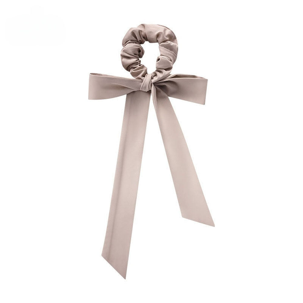 The new ribbon bow can adjust the sweet headband.