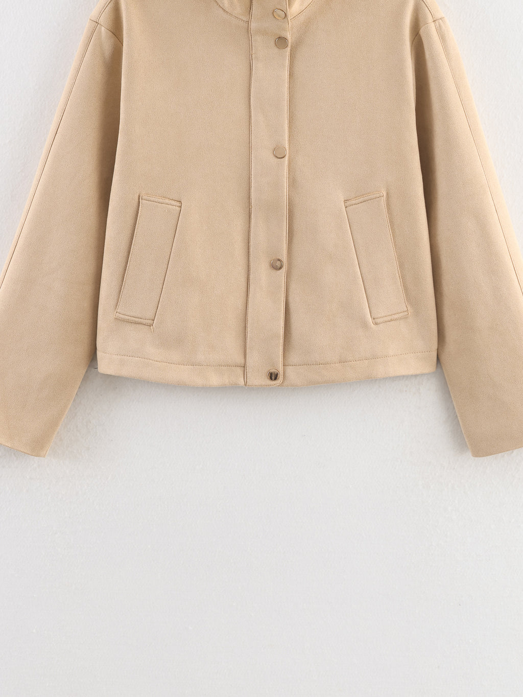 Women 2025 New Fashion Suede Jacket