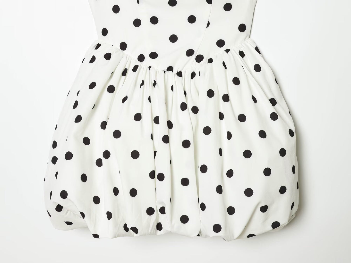 Women's polka dot halter neck mini dress