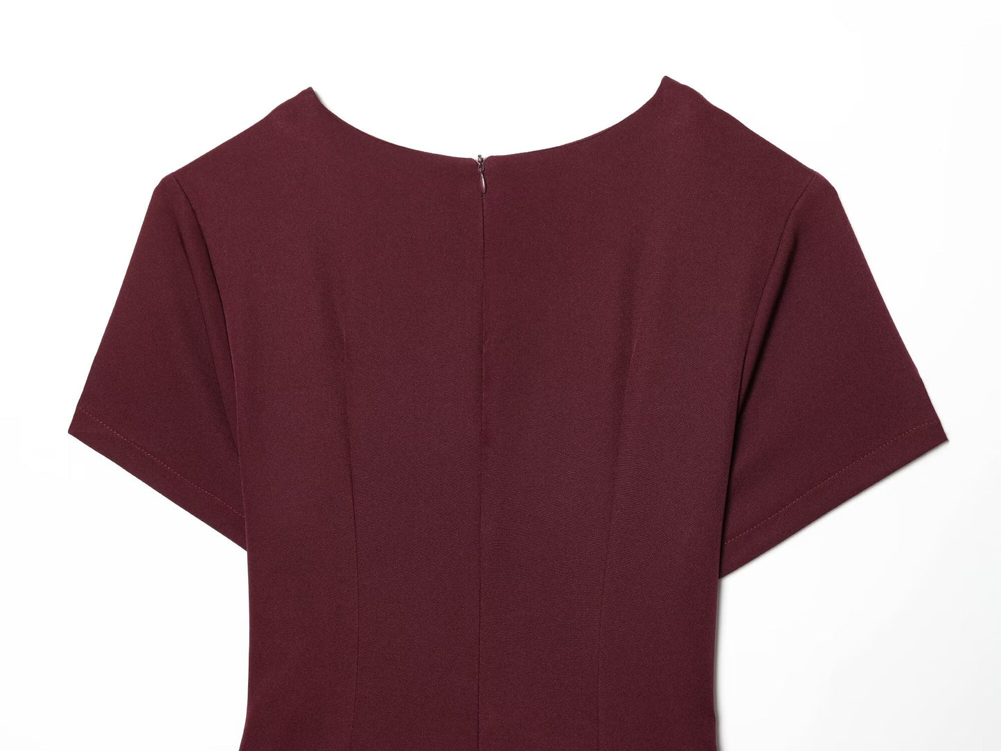 Women's pleated decorative balloon version dress