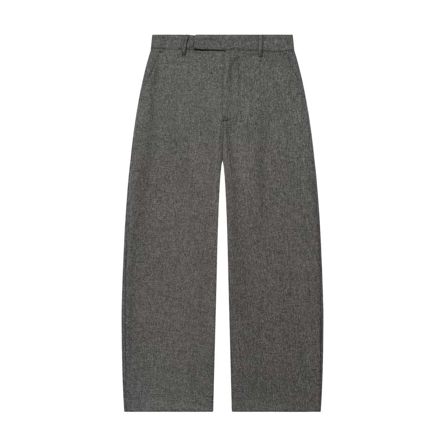 suit Women's 2 pieces loose linen blended straight Blazer Coat+Pants