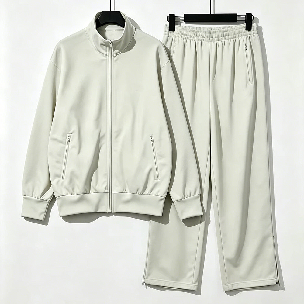 New sports and leisure collar coat trousers suit