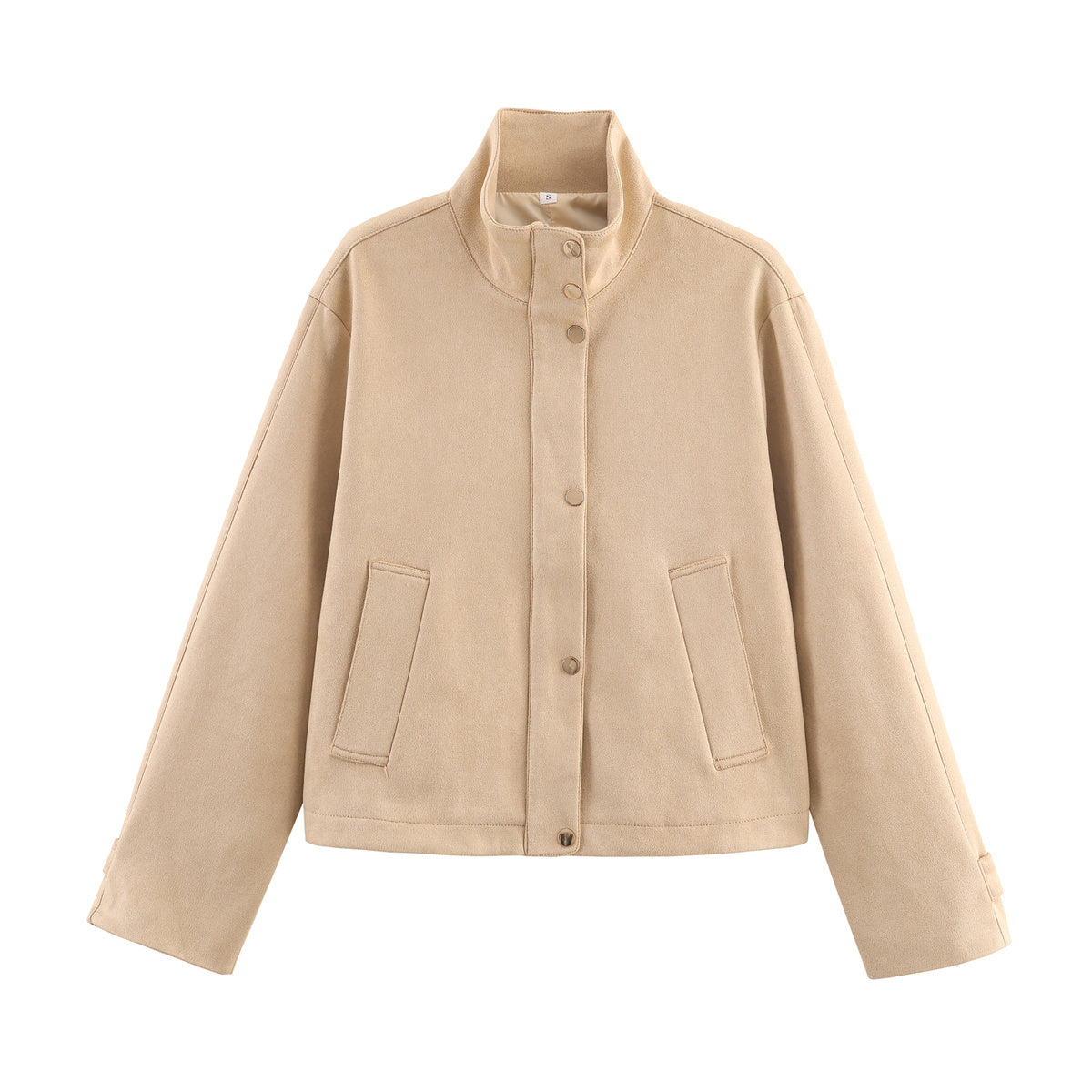 Women 2025 New Fashion Suede Jacket