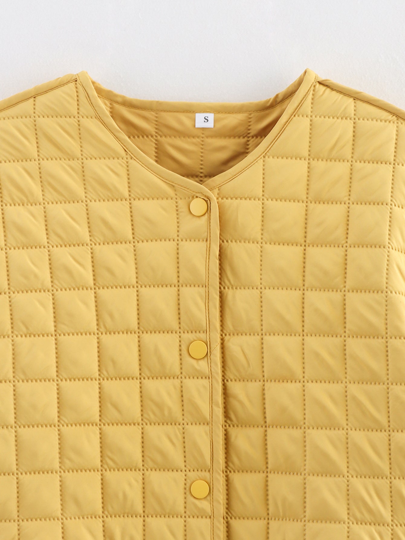 Women 2025 New Oversized plaid cotton coat