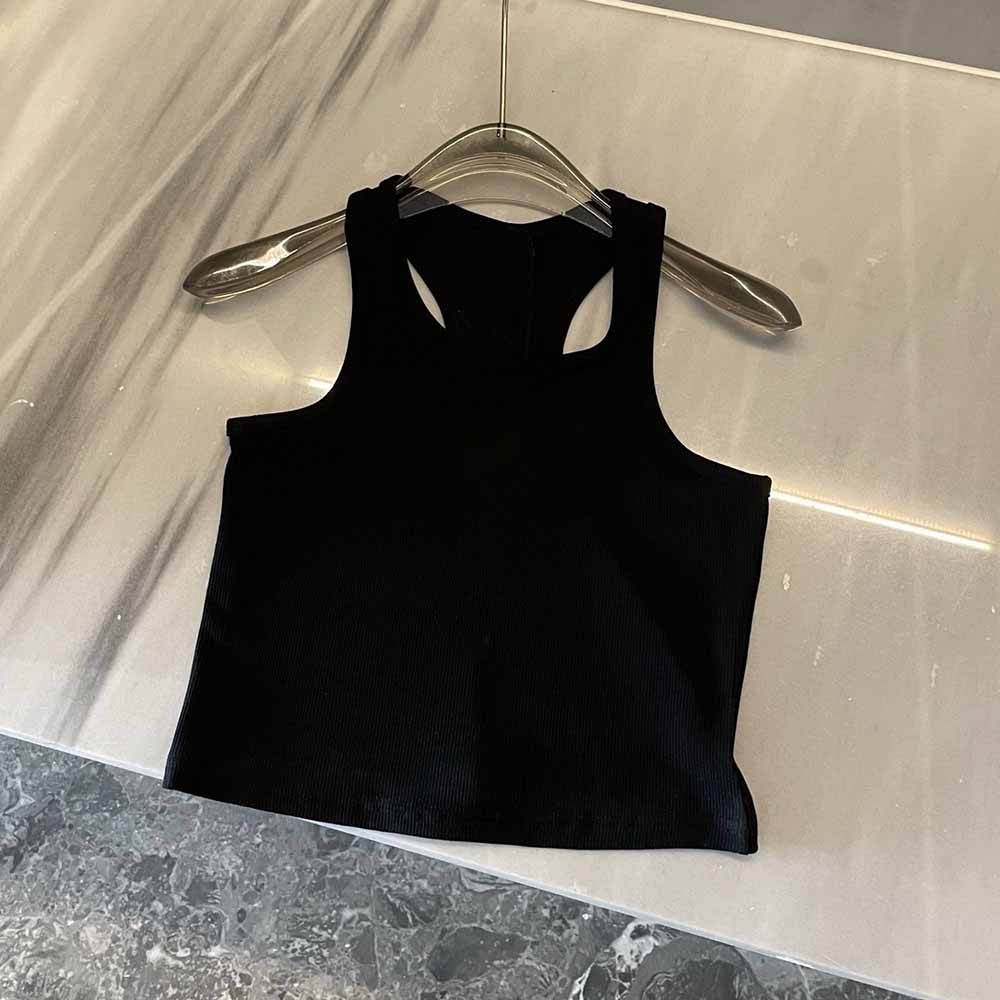 2026 women's new fashion casual five-color threaded short vest