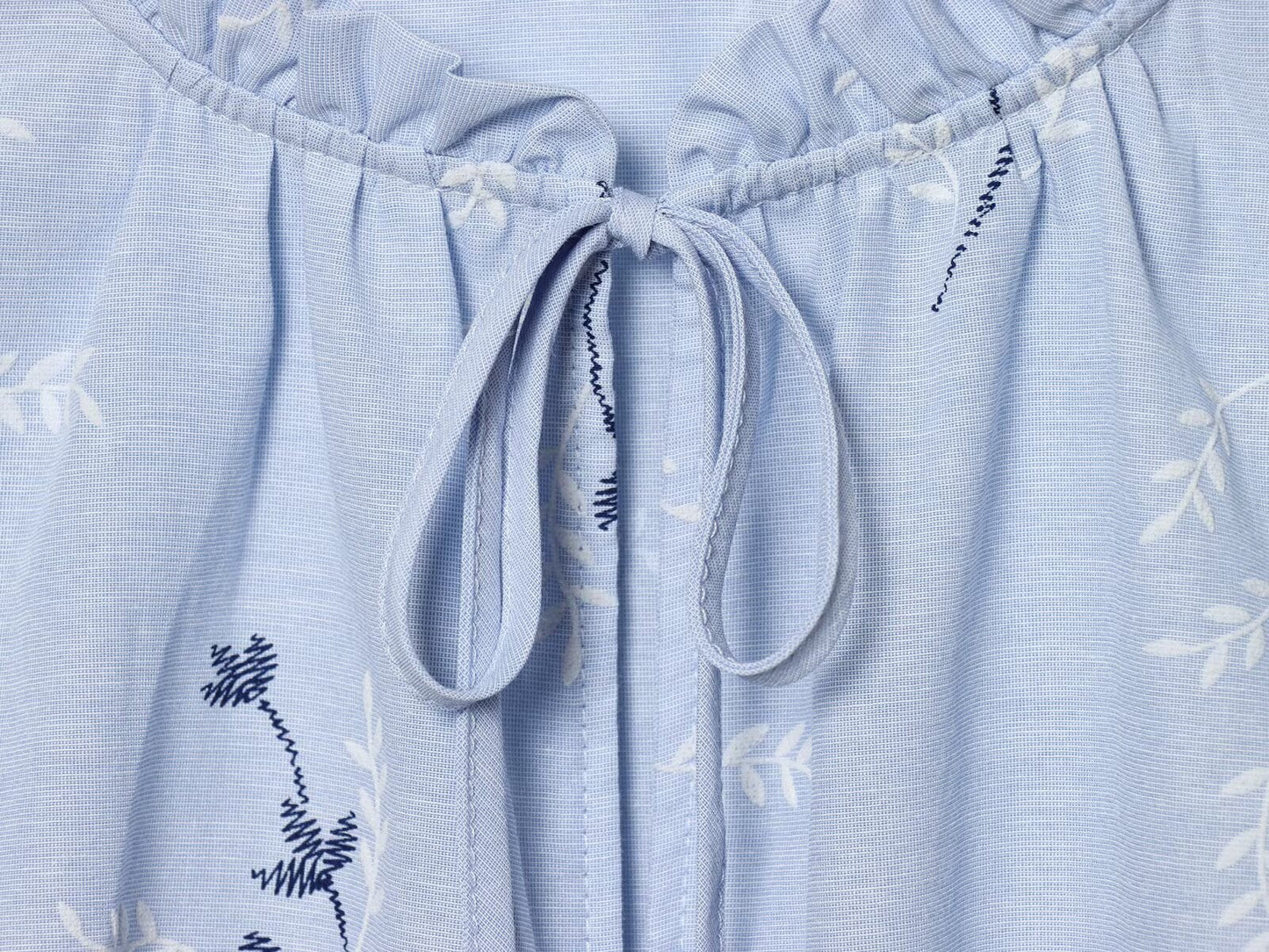 Women's pressed glue embroidered printed shirt