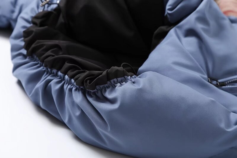 Women's thick warm standing collar cotton jacket Coat