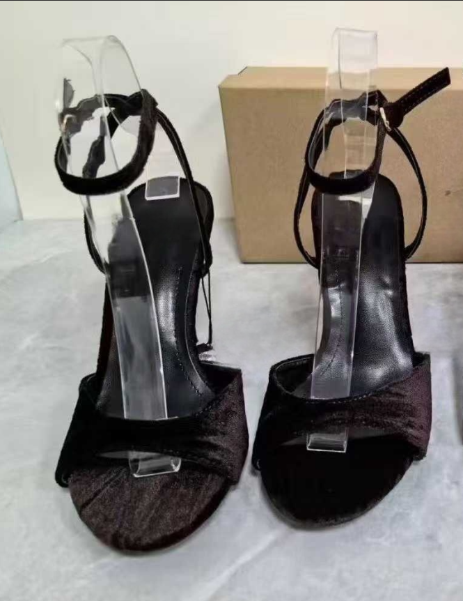 2025 New Style Elegant High-Heeled Slingback Open-Toe Sandals for Women