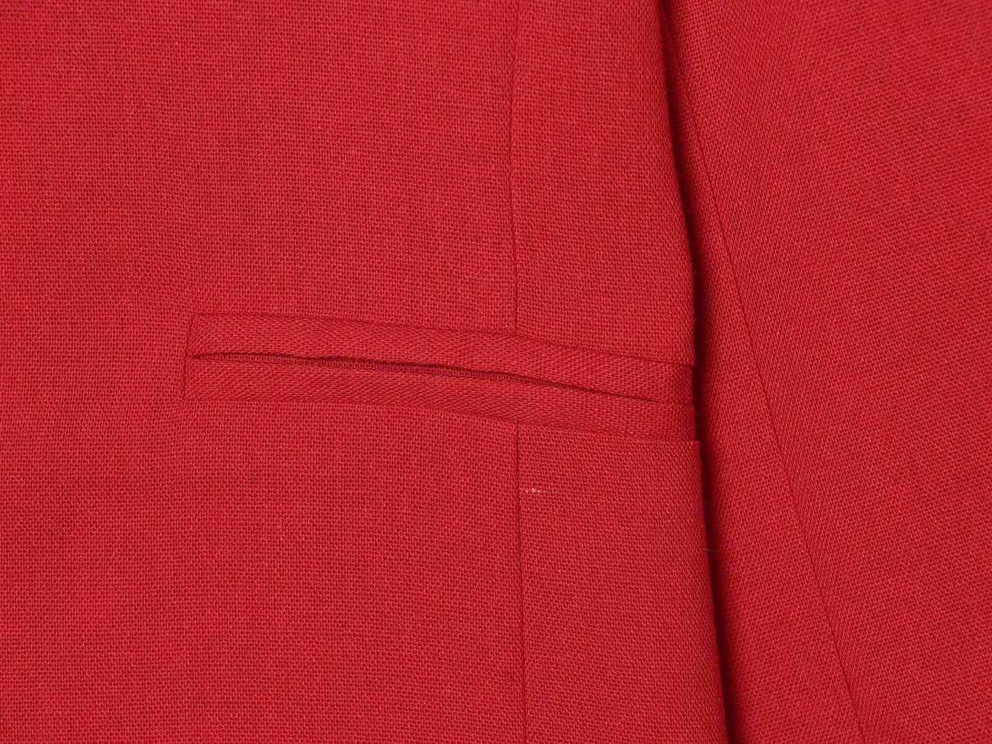 Women's casual linen blend Blazer Coat