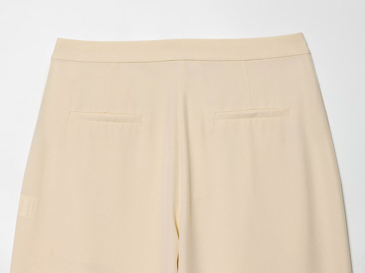Women's front cross design casual pants