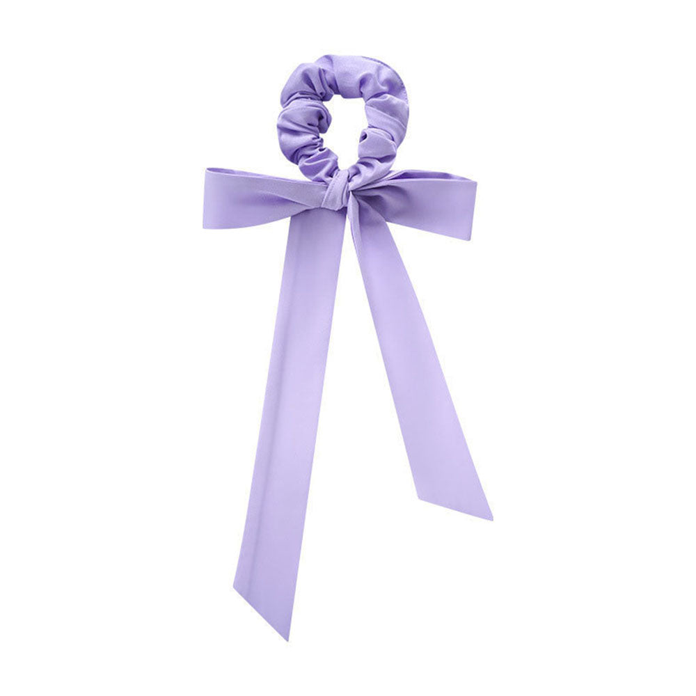The new ribbon bow can adjust the sweet headband.