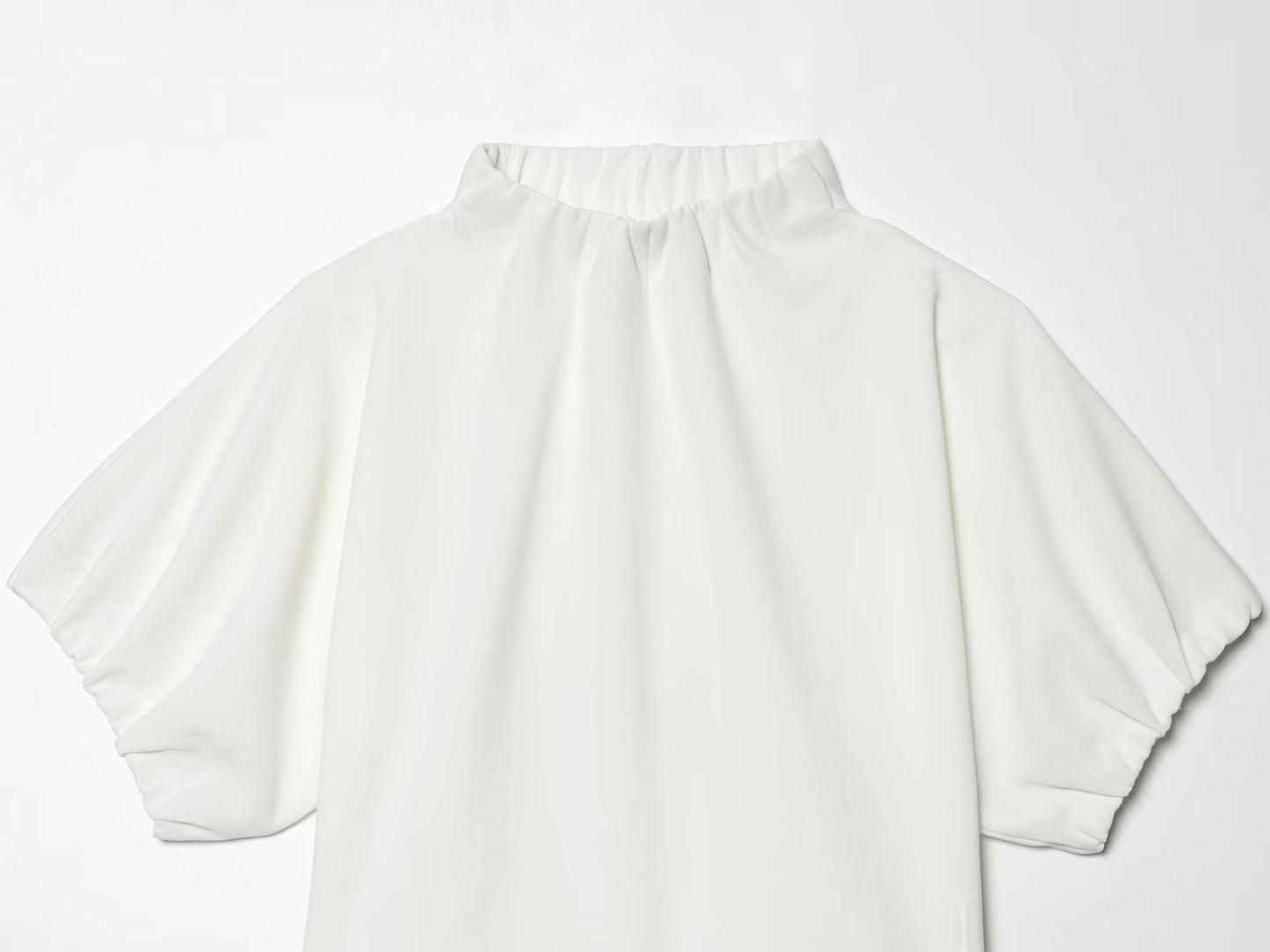suit Women's 2 pieces pleated decorative knitted top+Skirts