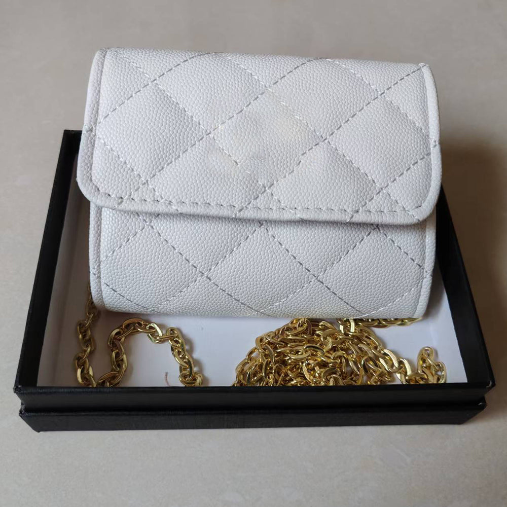 Women's new Joker metal chain mini bag