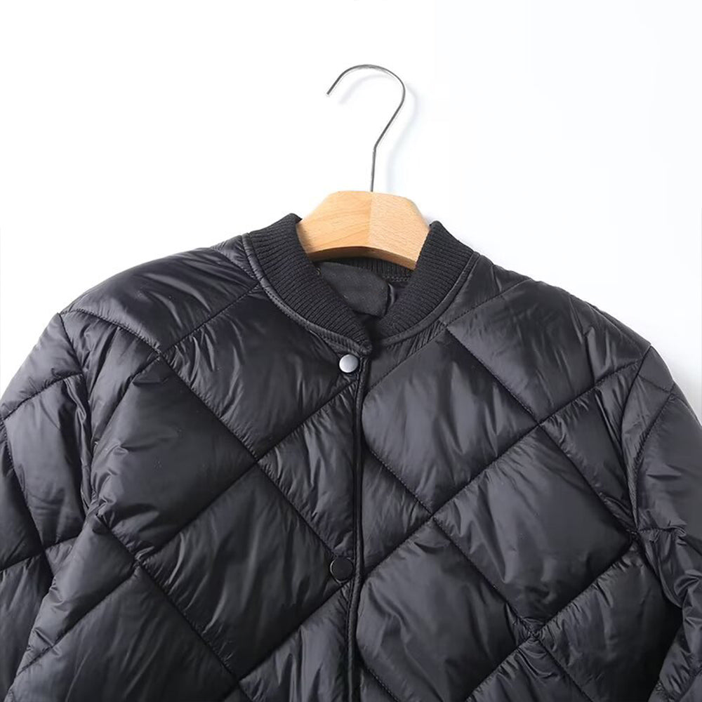 Women's casual warm cotton pilot jacket Coat