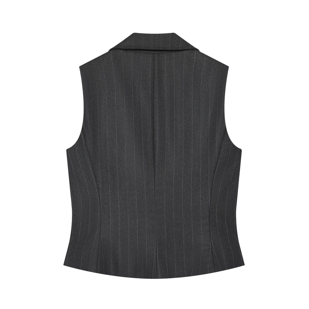 suit Women's 2 pieces short slim pinstripe vest+Pants