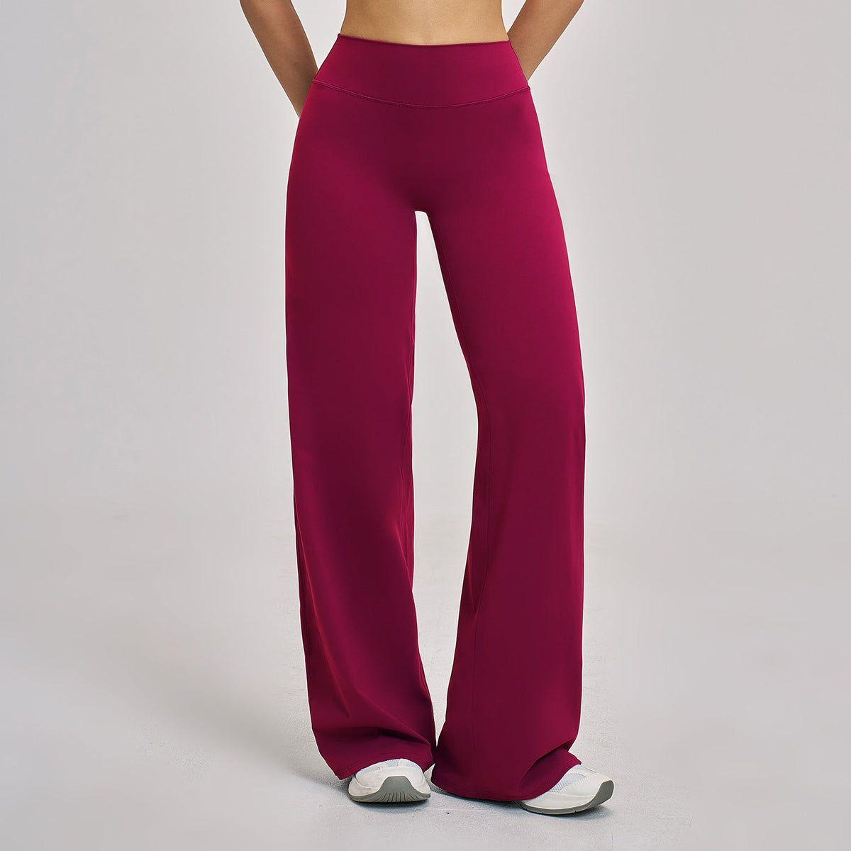 Women's new loose high-waisted wide-leg sweatpants