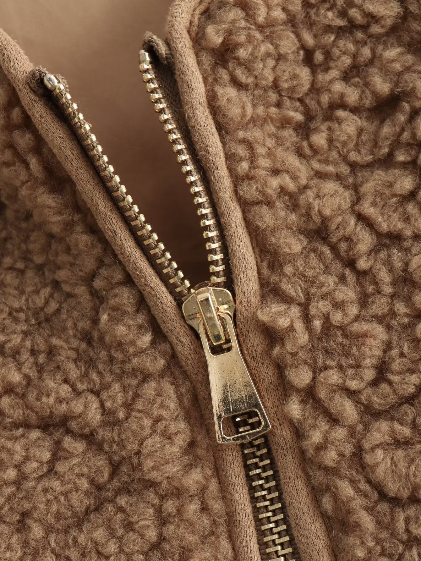 Women 2025 New Fleece zip-up jacket